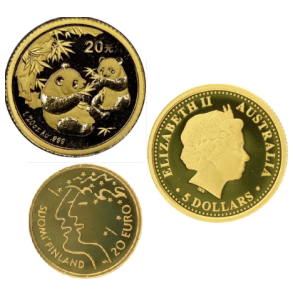 Miniature Guldmønter 