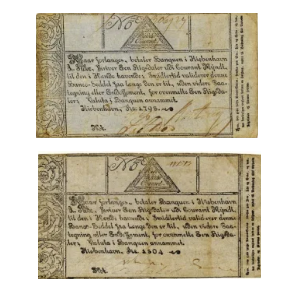 Danske/norske pengesedler 1695-1814