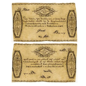 Danske pengesedler 1813-1874