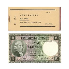 Islandske pengesedler