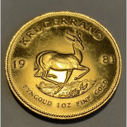 Sydafrika. Kr�gerrand 1981