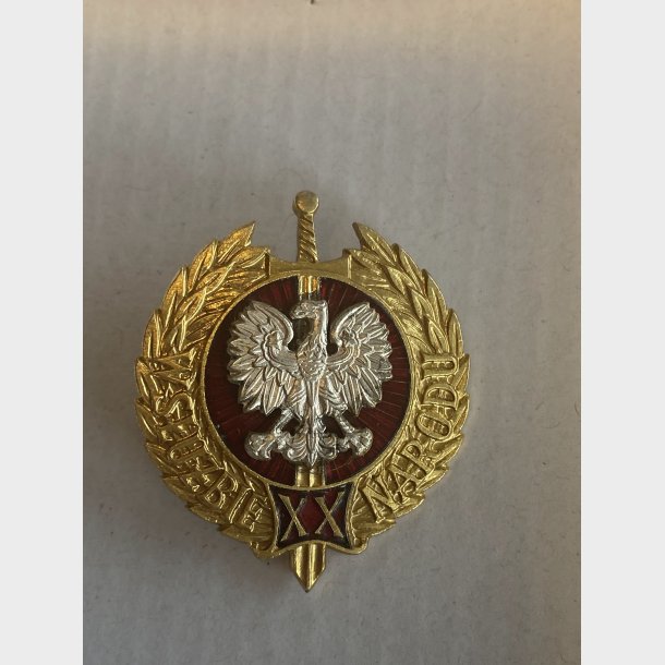 Polen 20 �rs tjeneste