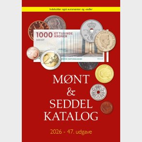 M�nt & seddelkatalog 2026 ( Den lille r�de ).