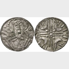 Svend Estridsen penning Lund. RUNESKRIFT