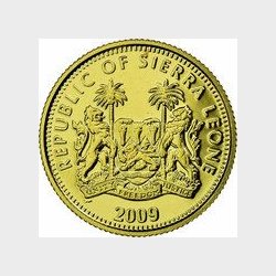 Sierra Leone.  10 $. 2009. Michael Jackson