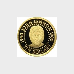Solomon Island.  10 $. 2005. John Lennon