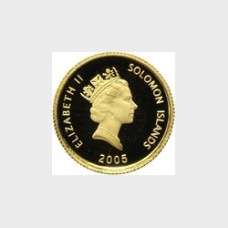 Solomon Island.  10 $. 2005. John Lennon