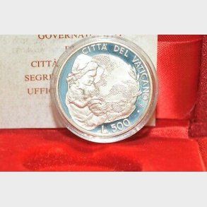 Vatikanet. 500 lire 1995.