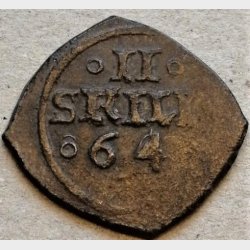 2 skilling 1564