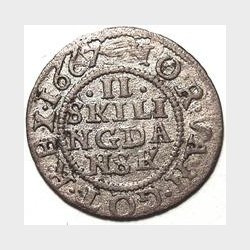 2 skilling 1667