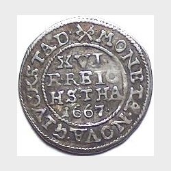 3 Skilling lybsk 1667