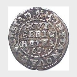 3 Skilling lybsk 1667