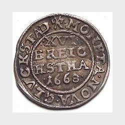 3 Skilling lybsk 1668