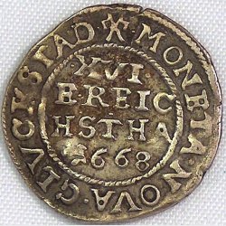 3 Skilling lybsk 1668