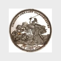 Medalje for Slaget p Reden 1801