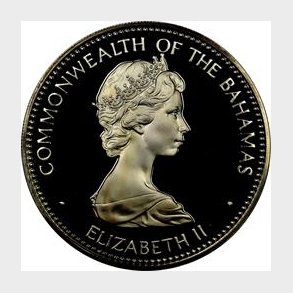 Bahama 10 $ 1972 - silver proof 