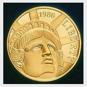 USA 5 $ 1986. Liberty