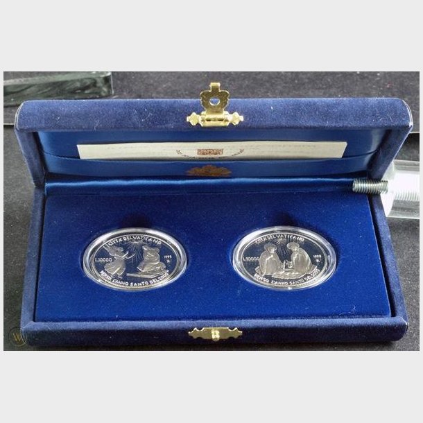 Vatikanet 1995, 2 x 10000 lire 