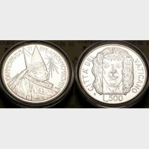 Vatikanet. 500 lire 1998.