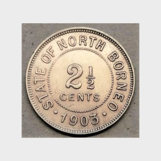 British North Borneo 2 Cent 1903