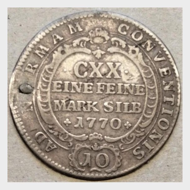 Speyer 1 Kreuzer 1770