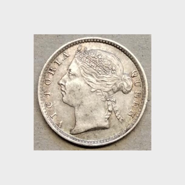 Straits Settlements 10 Cent 1895