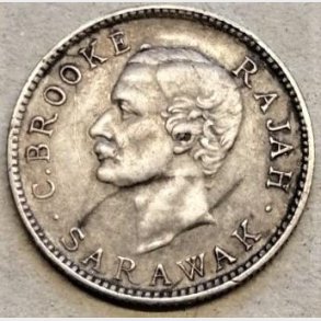 Sarawak 5 cent 1900