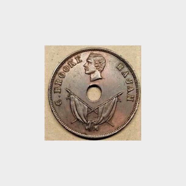 Sarawak 1 cent 1892H