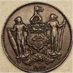 British North Borneo 1 Cent 1890