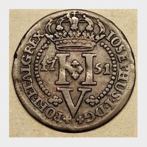 Azorerne 5 reis 1751