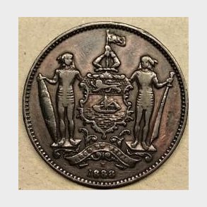 British North Borneo 1 Cent 1888