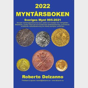 Sverige. 2022 Myntrsboken 995-2021.    NYHED