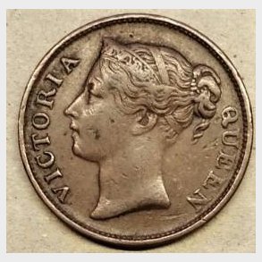 Straits Settlements  cent 1862