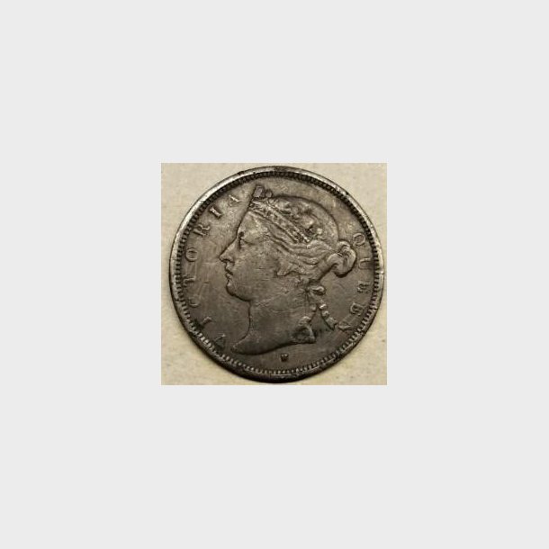 Straits Settlements 1 Cent 1872H