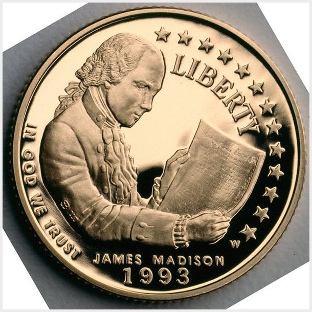 USA 5 $ 1993. James Madison