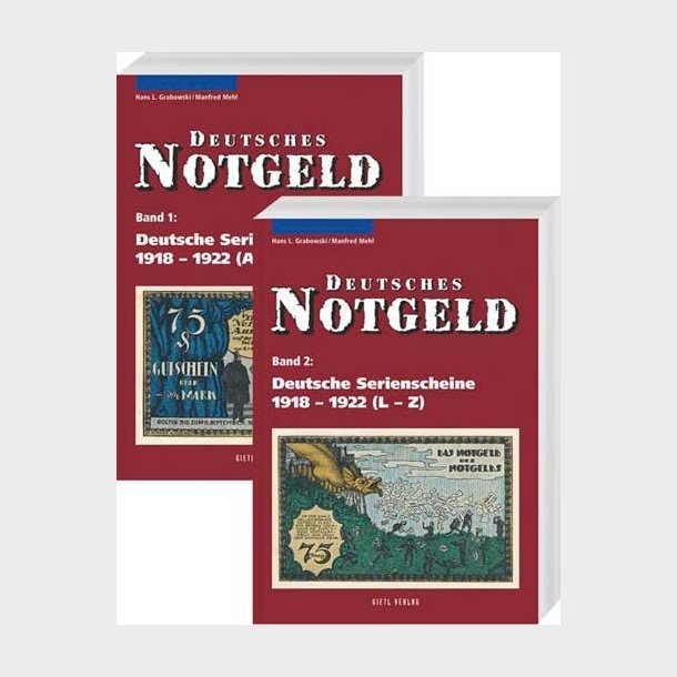 Deutsches Notgeld. Band 1-2: Deutsche Serienscheine 1918 - 1922.