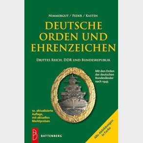 Nimmergut m.fl.: Deutsche Orden und Ehrenzeichen. Drittes Reich, DDR und Bundesrepublik.