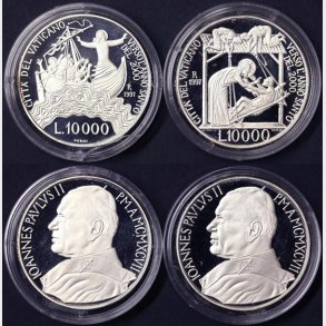 Vatikanet 1997, 2 x 10000 lire 