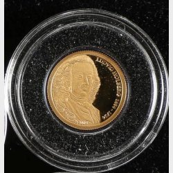 Palau. 1 $  2009. Miniature guldm�nt.