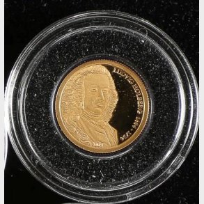 Palau. 1 $  2009. Miniature guldm�nt.