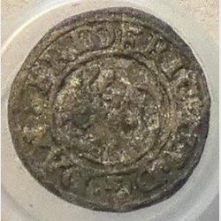 1 skilling 1653 Norge