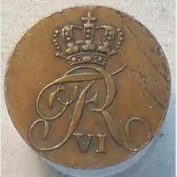 1 skilling 1809 Norge