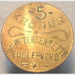 5 kroner Fuglefjord