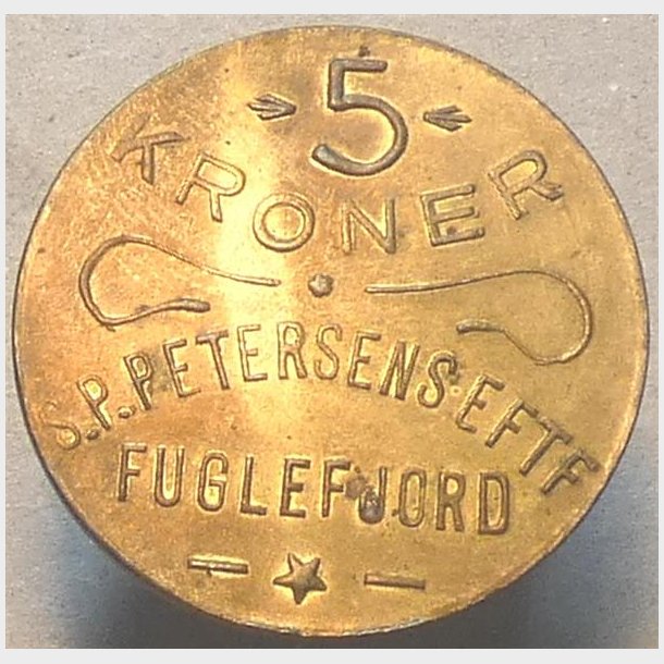 5 kroner Fuglefjord