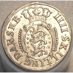 4 skilling 1693, Glckstadt