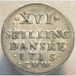 16 skilling 1715