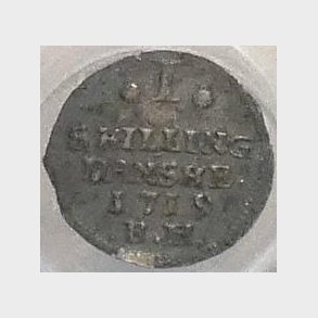 1 skilling 1719  Rendsborg