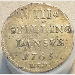 8 skilling 1763