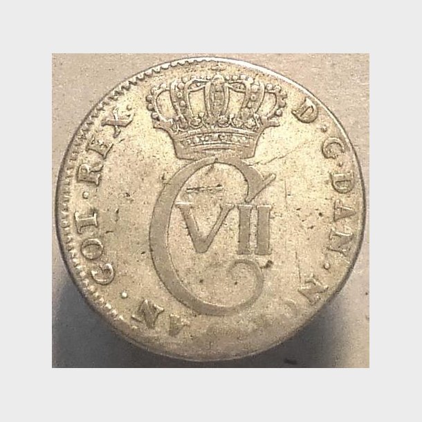 24 skilling 1767. Kongens salving