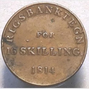 16 skilling 1814